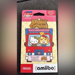 NEW Animal Crossing Sanrio Amiibo Pack Hello Kitty